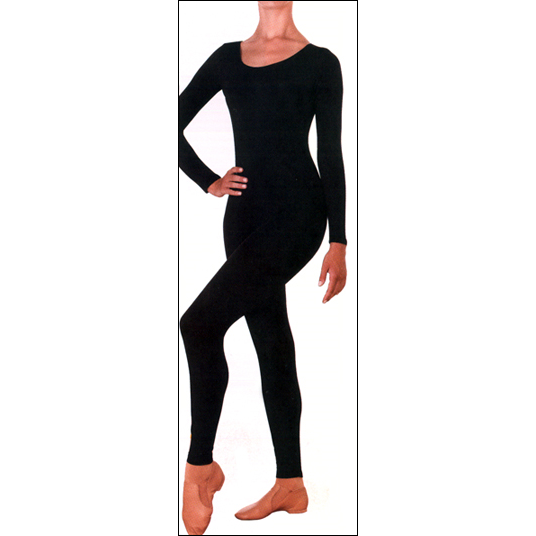 Long Sleeve Unitard Style #: 0274. Long Sleeve Unitard features a slightly higher neckline and a zipper back. Soft and stretchy Microfiber fabric.