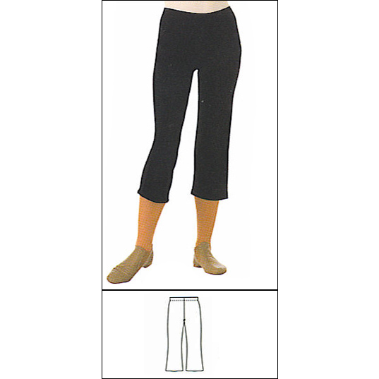 Stretch Crop Pant Style #: 0686. Stretch Crop Pants. Soft and confortable microfiber fabric will retain its color and shape.Elastic waist.Ideal for dance or leisure.