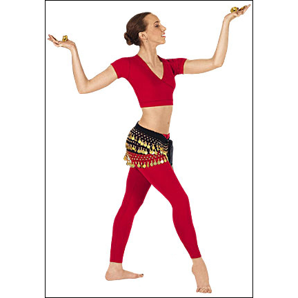 Adult Gusset Panel Ankle Tights Style #: 10333. Ankle Length opaque Legging/Tights.(Shown in picture with coined skirt wrap # 86905-sold separately).Refer to our Modern Dance Shoes category for Belly-Dancing shoes and sandals.