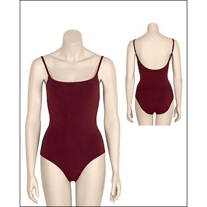 Danskin - Women's Camisole Leotard Style #: 1142. This popular camisole leotard features adjustable straps and a shelf bra lining .Scoop front,lower back.