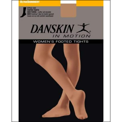 Women's Ultra Shimmery Footed Tight - Style Style #: 1331. These ultra shimmery footed tights provide extra sheen for any performance. These tights are perfect for cheer, color guard or costumes.<br>
Product Features<br>
<li> 90% nylon 10% Lycra® spandex 
<li> CoolMax® gusset 
<li> Sewn on waistband 
<li> Made in USA