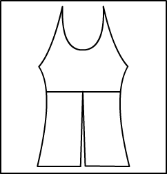 Halter Top W/ Slit Front Bra Lined Style #: 13465-18465. 