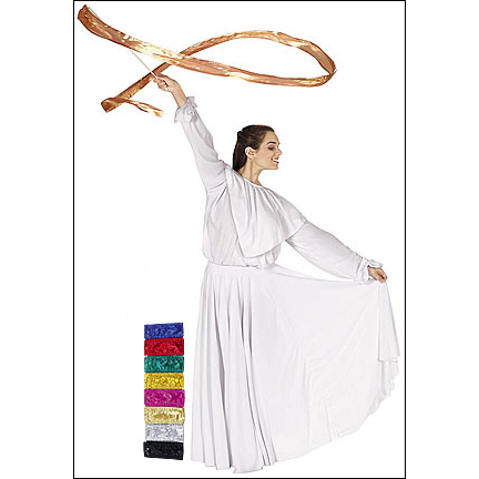 Long Metallic Streamers With Wand Style #: 13901 / 13910  Combo. Style #13901 Streamer Plus Wand #13910 combo. Long And Shiney Metallic Streamers - 3.5 x 12 inches long. 22-inch plastic wand included.