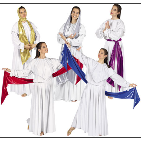 Lam'e Sash Style #: 14770. Multi-purpose Sash: 10 INCH WIDE X 8 FEET LONG. Double faced lame material.