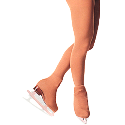 Adult Over The Boot Microfibre Tight Style #: 1812A. For practice or performance, our silky Microfibre tights offer a semi opaque matte finish. All of the styles feature a lined gusset and a plush knit waistband. For continuous leg tone, the over the boot tight has a smooth elasticized opening that securely hugs the skate boot.