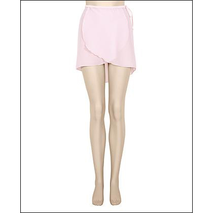 Danskin - Women's Wrap Skirt Style #: 1886. This Georgette wrap skirt comes in 3 classic colors and is one-size-fits-all.