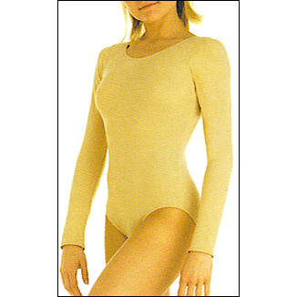 Long Sleeve Leotard Style #: 209. Long Sleeve Leotard features a dancers cut leg height and a slightly higher neckline.Light-weight yet opaque.