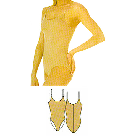 Camisole Leotard Style #: 260. Camisole Leotard features see-through adjustable,detachable, elastic shoulder straps and only one center back seam (No side seams) for maximum comfort and support.Ultra-soft,supportive,and lightweight fabric.