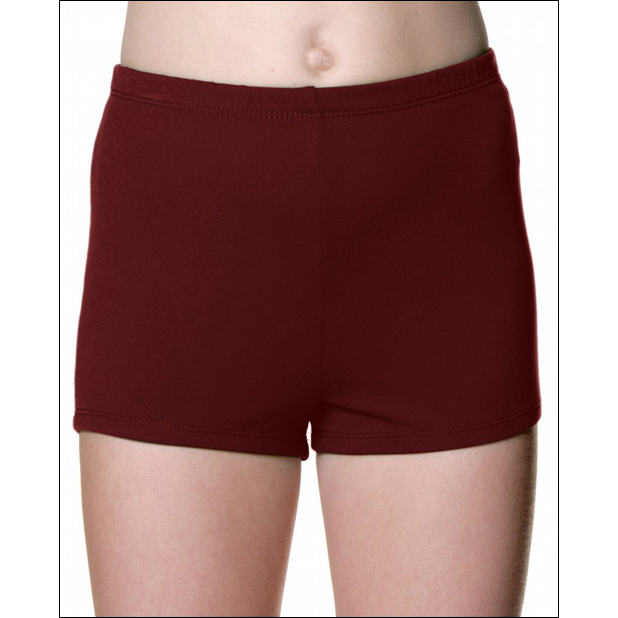 Girls' New Team Essentials Boy-Cut Short Style #: 2913. Our contemporary boy-cut short features a comfortable waistband plus relaxed leg that provides fuller coverage and ease of movement. Available in an array of colors to match any uniform, the sporty short also makes a flexible alternative for dance class. Crafted in a sleek high performance antimicrobial fabric fits and feels great.<br> <br>
Features:<br>
<li> New high performance Stretch Tech Nylon 
<li> Superbly soft antimicrobial fabric feels great and inhibits bacterial growth 
<li> Wicks away moisture to quickly dry 
<li> Sleek compression fit 
<li> Made in USA and Imported