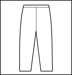 Capri Legging Style #: 306-806. Capri Length,Tight Fitting Leggings.