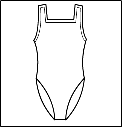 Square Neck Tank Leotard Style #: 3103-8103. Square Neck Tank Leotard.***NON-STOCK ITEM. ALLOW TWO (2) WEEKS FOR SHIPPING; FINAL SALE.***
