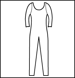 Long Sleeve Scoop Neck Unitard Style #: 311-811. Long Sleeve Scoop Neck Unitard.  ***Non-stock item.  Allow two(2) weeks for shipping; final sale.***