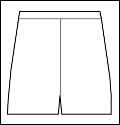 Short Short Style #: 314-814. 3" inseam short bike shorts