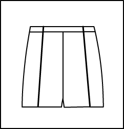 Short Short w Contrast Binding Style #: 314BND. Short Short w Contrast Binding. ***NON-STOCK ITEM. ALLOW TWO (2) WEEKS FOR SHIPPING; FINAL SALE.***
