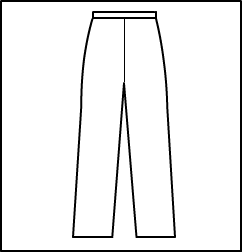 Unisex-Straight Leg Jazz Pant Style #: 325-825. straight Leg ,Unisex,Jazz Pants with elastic waist.
