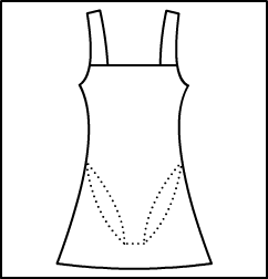 Tank Dress W / Full leotard Style #: 3310-8310. Tank Dress W / Full leotard