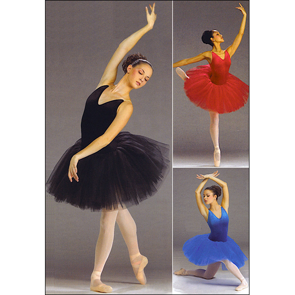 "Euro" Tutu Skirt Style #: OS-335. Matte lycra hip trunk with eight layers of graded tulle. 16" long.
Shown in pictures shown with matching stretch velour leotard #435-sold separately.
<li> Limited availability. Allow 4-6 weeks for shipping. If unable to wait, please call to check availability .