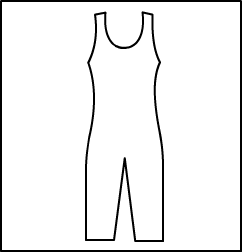Tank Capri Unitard Style #: 3421-8421. Tank Capri Unitard.  ***Non-stock item.  Allow two(2) weeks for shipping; final sale.***