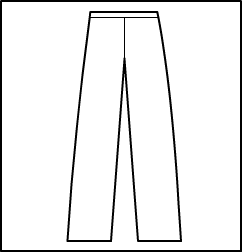 Hip Hugger Jazz Pant Style #: 3425-8425. Hip Hugger Jazz Pant