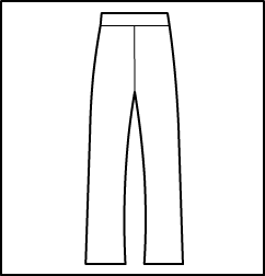 Boot Leg Pant Style #: 3428-8428. Boot Leg Jazz Pant.