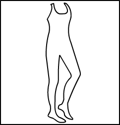 Footed Tank Unitard Style #: 3496-8496. Footed Tank Unitard.