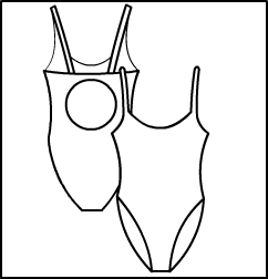 Circle Back Camisole Leotard Style #: 3500-8500. Circle Back Camisole Leotard.  ***NON-STOCK ITEM.  ALLOW TWO (2) WEEKS FOR SHIPPING; FINAL SALE.***
