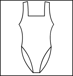 Square Neck Tank Leotard Style #: 360-860. Square Neck Tank Leotard.   ***NON-STOCK ITEM.  ALLOW TWO (2) WEEKS FOR SHIPPING; FINAL SALE.***