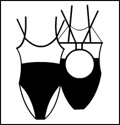 2 Tone Double Strap Cami Leotard Style #: 36012-86012. 2 Tone Double Strap Cami Leotard. ***NON-STOCK ITEM. ALLOW TWO (2) WEEKS FOR SHIPPING; FINAL SALE.***