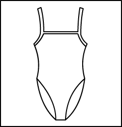 Square Neck Camisole Leotard. Style #: 3606-8606. Square Neck Camisole Leotard.  ***NON-STOCK ITEM.  ALLOW TWO (2) WEEKS FOR SHIPPING; FINAL SALE.***