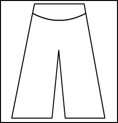 Low Rise Gaucho Pant Style #: 36208-86208. Low Rise Gaucho Pant. ***NON-STOCK ITEM. ALLOW TWO (2) WEEKS FOR SHIPPING; FINAL SALE.***