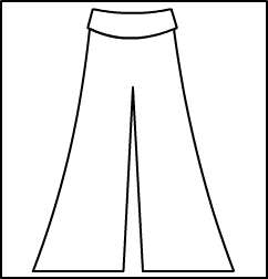 Palazzo Pant Style #: 36210-86210. Palazzo Pant. ***NON-STOCK ITEM. ALLOW TWO (2) WEEKS FOR SHIPPING; FINAL SALE.***