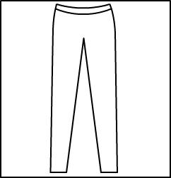 Low Rise Fashion Legging Style #: 36214. Low Rise Fashion Legging. ***NON-STOCK ITEM. ALLOW TWO (2) WEEKS FOR SHIPPING; FINAL SALE.***