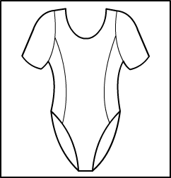 Short Sleeve Princess Leotard Style #: 367-867. Short Sleeve Princess Leotard.  ***NON-STOCK ITEM.  ALLOW TWO (2) WEEKS FOR SHIPPING; FINAL SALE.***