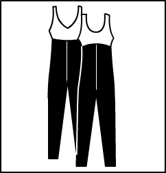 Tank V-Back Style #: 379-879. Tank V-Back 2 Tone Unitard.Your color choice applies to the top to coordinate with a black bottom. ***Non-stock item.  Allow two(2) weeks for shipping; final sale.***