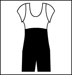 Short Sleeve 2 tone biketard Style #: 3814-8814. Short Sleeve 2 tone biketard.  ***Non-stock item.  Allow two(2) weeks for shipping; final sale.***