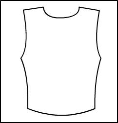 Boatneck Sleeveless Top Style #: 384-884. Men's Boatneck Sleeveless Top.