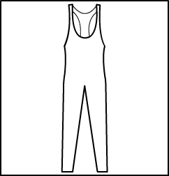 Men's Long Wrestler Unitard Style #: 387-887. Men's Full Length Wrestler Style Unitard.