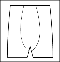 Contour 7 " Bike Short Style #: 392-892. Men's contour bike shorts with seven inch inseam.