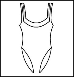 Double Camisole Leotard Style #: 3952-8952. Double camisole leotard.  ***Non-stock item.  Allow two(2) weeks for shipping; final sale.***