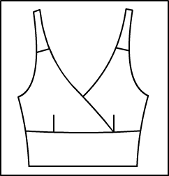 Halter Tie Back Midriff Top Style #: 3967-8967. 