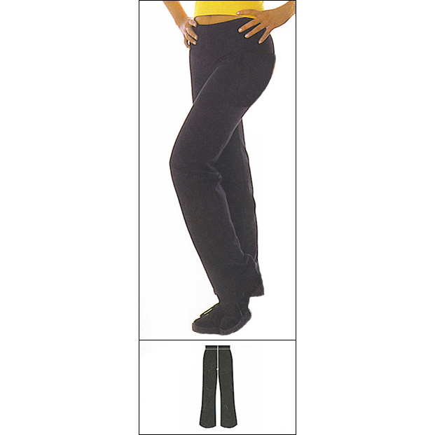 Women's Cotton/Lycra® Yoga Pant Style #: 5369. These relaxed fit Yoga pants are perfect for almost any activity. These pants are made from cotton with Lycra® for superior comfort and fit. Comfortable 2"-Elastic Waistband. Bootleg cut.
