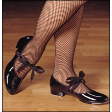 Capezio-Mary Jane Tap Shoe For Ladies Style #: 625. Graduate heel, leather sole, ribbon ties. this shoe comes ready with capezio taps attached.