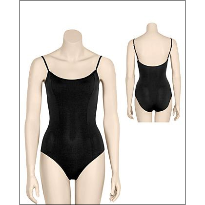 Women's Princess Seamed Camisole Leotard Style #: 7053. Made of Danskin's signature fabric, this camisole leotard features princess seam details with logo elastic adjustable straps and a comfortable shelf bra.