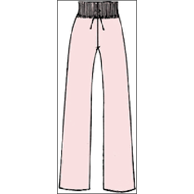 Danskin-Women's Warm-up Pant Style #: 7302. These sweater knit bootleg warm-up pants are comfortable and functional and feature a drawstring waist.Soft light-weight knit.