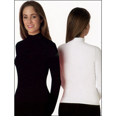 Mock Turtleneck Pullover Style #: 763. Mock turtleneck pullover features a fit that ends at the hips.