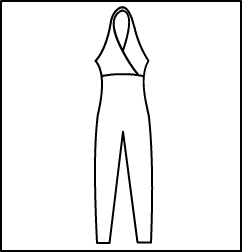 Halter Empire Contrast Rib Unitard Style #: 7931. Halter Empire Waist Unitard. ***NON-STOCK ITEM. ALLOW TWO (2) WEEKS FOR SHIPPING; FINAL SALE.****** ITEM IS NO LONGER AVAILABLE IN CHILD SIZES***