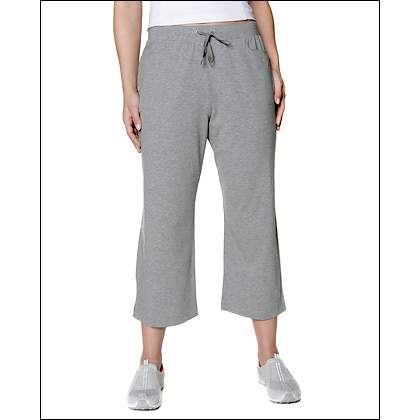 "New" Women's Cotton Stretch Drawcord Crop Pant Style #: 8424. Easy does it. Especially when it comes to comfort. We used soft cotton with a kiss of spandex to craft a cargo-inspired crop pant with a cozy wide leg and exceptional freedom of movement. But we didn’t stop there. We went further with features. A smooth covered elastic drawcord waist, ample scoop pockets, and side slits. Carefree. Flexible. Easy at its best.<br>
<br>
Product Features:
<li>Inseam approximately 24" 
<li>Covered elastic drawcord waist 
<li>Scoop pockets 
<li>Side slits