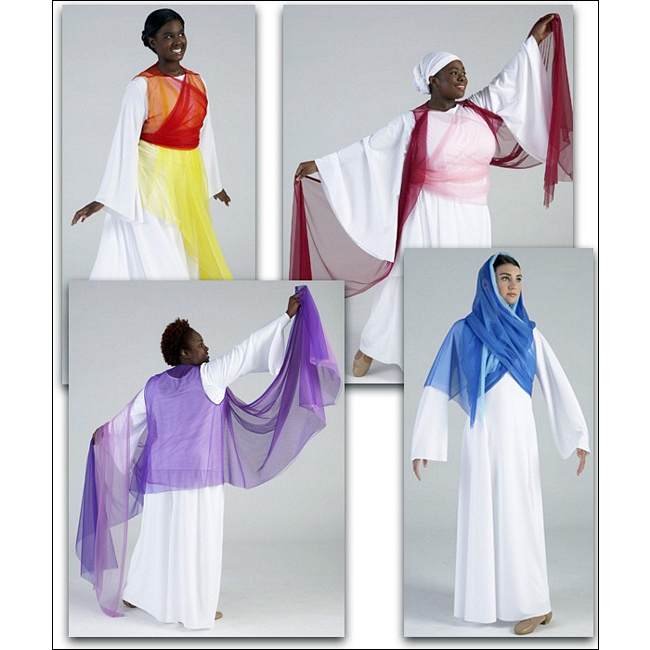 Metamorphosis Vest Style #: MS-87797. Reversible two-ply chiffon vest with long sides for various wrapping options. (Plum shown with 80448 blouse & 80651 Palazzo Pants; Red shown with 80448 Blouse & 80651 Palazzo pants; Royal shown with 71808 Dress; Wine shown with 85804 tunic & 85807 Palazzo Pants)
<li> limited stock item. Allow two weeks for shipping. If unable to wait two weeks please call to check availablity.<br>