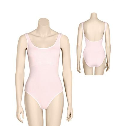 Danskin - Women's Tank Leotard Style #: 9783. Made of cotton and Lycra® spandex, this basic tank leotard has a shelf bra and comes in a wide array of sought-after colors.Scoop neck and slightly lower scoop back. Moderate cut leg line.