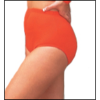 Full Cut Athletic Brief Style #: CL200. Athletic Brief has a generous full cut with ample seat coverage and a wide elastic band that hugs the waist.Made in all colors to match turtleneck midriff # CL206.